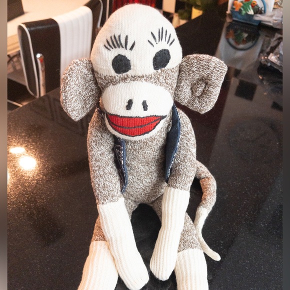 🔥HANDMADE SOCK MONKEY 🙈 - Picture 3 of 7
